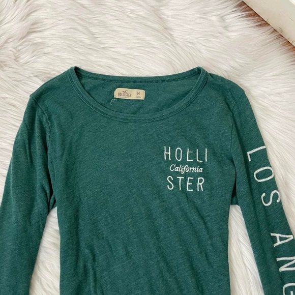 Y2K Hollister logo long sleeve top - Picture 2 of 6